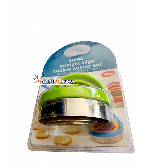Round Scone Cookie Cutter - Stainless Steel