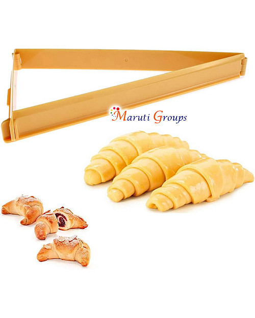 Croissant Dough Cutter Plastic Triangle Bread Line Mould