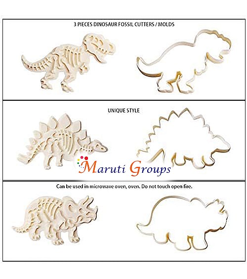 1 pc Dinosaur - Stegosaurus Cookie Cutter