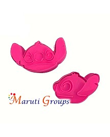 2pc Stitch Cookie and Press Cutter Set – Cartoon Character Biscuit Mold