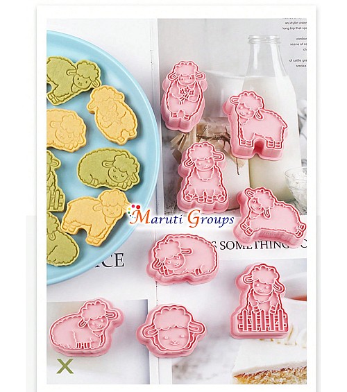 8pc Baba Black Sheep Cookie Cutter Set – Eid Mubarak Cookie Cutters