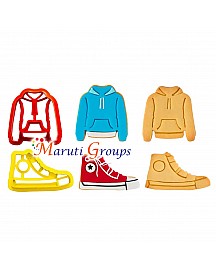 Shoes and Jacket Cookie Cutter - Ck100
