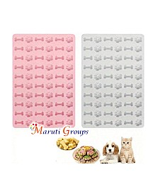 Dog Bone and Paw Silicone Mould – Puppy Treat & Biscuit Making Mold (29.7cm x 20cm)