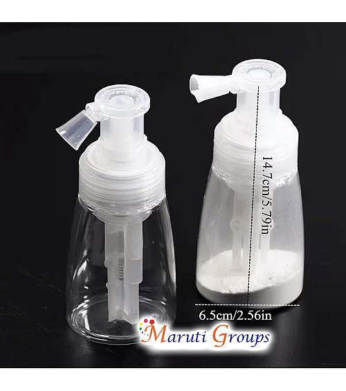 Glitter Duster Spray Bottle for Cakes – Powder Gel Color Refillable Plastic Spray Bottle