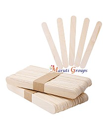 Jumbo Wooden Popsicle Sticks for Crafts – 50pc (15.1cm x 1.9cm)