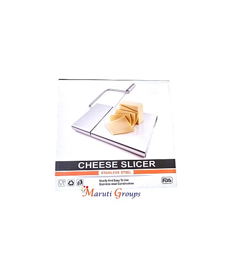 Multifunctional Stainless Steel Cheese Slicer - 21x12x24.5cm