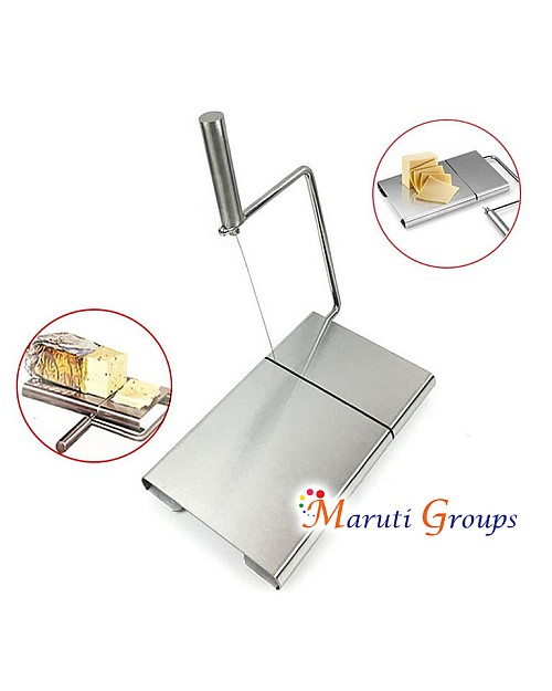 Multifunctional Stainless Steel Cheese Slicer - 21x12x24.5cm