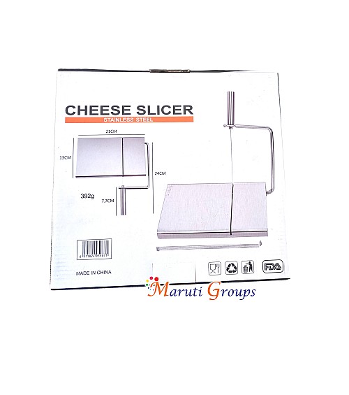 Multifunctional Stainless Steel Cheese Slicer - 21x12x24.5cm