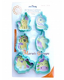 Unicorn Cookie cutter set