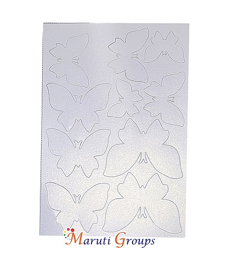 10pcs White Butterfly Cake Topper for Cakes and Cupcakes – Subtle Shine
