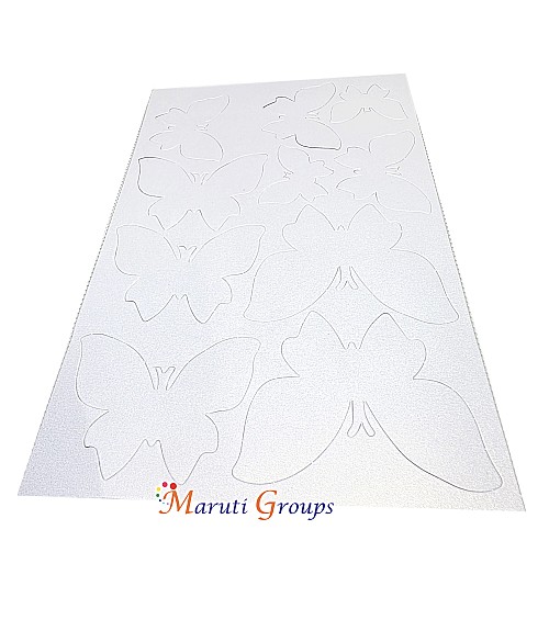 10pcs White Butterfly Cake Topper for Cakes and Cupcakes – Subtle Shine