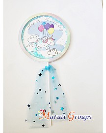 Happy Birthday Unicorn Cake Topper  For Cake Decorating