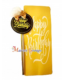 Happy Birthday Cake Topper For Cake Decorating - Black