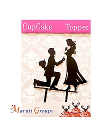 Bride and Groom Cake Topper for cake decorating 