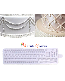 Pearl Borders Silicone Mould