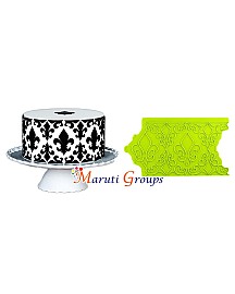 Fleur De Lis Onlay Silicone Mould