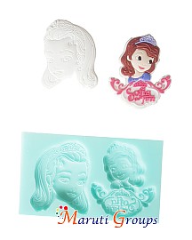 Sofia The First Silicone Mould