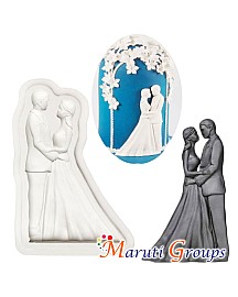 Bride & Groom Silicone Mould