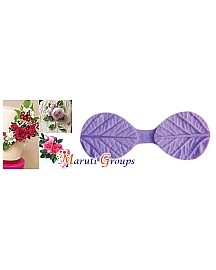 2 Pair Leaves Silicone Mould