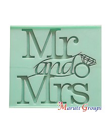 Mr & Mrs Silicone Mould