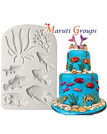 Sea Creatures/ Marine Animals Silicone Mould