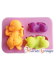 3 Baby Silicone Mould