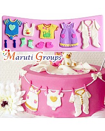 Baby Clothes Silicone Mould