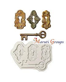 Lock & Keyhole Silicone Mould