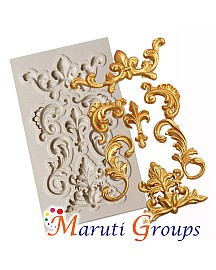 Mini Scroll Silicone Mould