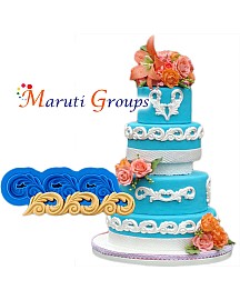 Swirl Scroll Silicone Mould