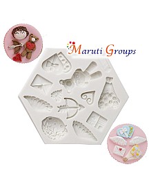 Love Theme Silicone Mould