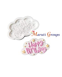 Happy Birthday Silicone Mould