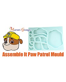 Paw Patrol Buid it - Rubble Silicone Mould
