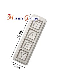 Baby Text Silicone Mould