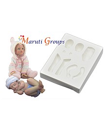 3D Build It Baby Silicone Mould