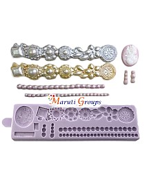 Brooch Border Silicone Mould