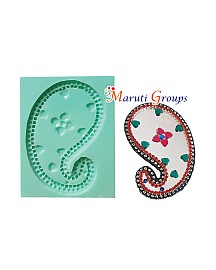 Paisley Silicone Mould