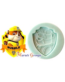 Paw Patrol - Rubble Silicone Mould