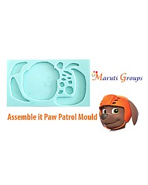 Paw Patrol Buid it - Zuma Silicone Mould