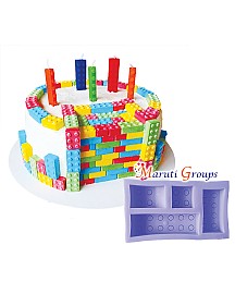 Big Lego Brick Silicone Mould 