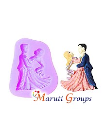 Bride & Groom Silicone Mould