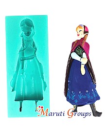 Frozen Anna Silicone Mould
