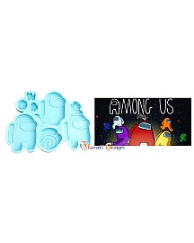 Amoung Us Silicone Mould