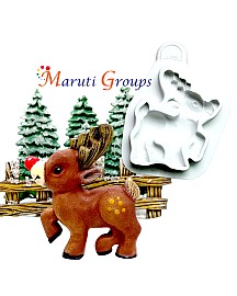 Christmas - Reindeer Silicone Mould