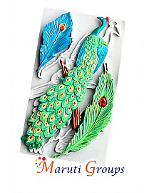 Peacock & Feather Silicone Mould