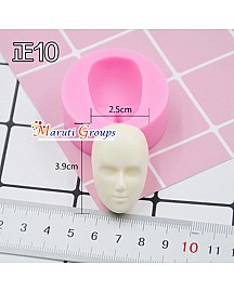 Human Face/ Doll Face Silicone Mould - Type 10