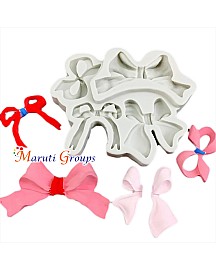 Bow Drape Border Silicone Mould