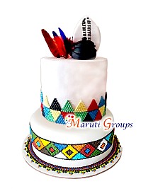 Traditional African Beads - Diamond Silicone Mould