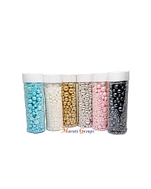 Metallic Dragees Gold Pearl Sprinkles Mix - 135g