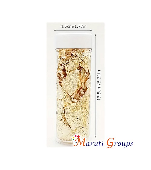 3pc Edible Rose Gold, Gold and Silver Foil for Cake Decorating – Food Grade Leaf Sheets